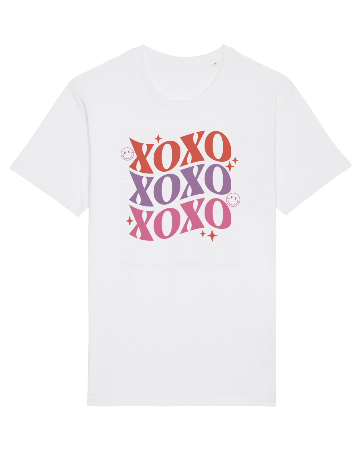 Tricou mânecă scurtă Unisex Rocker White