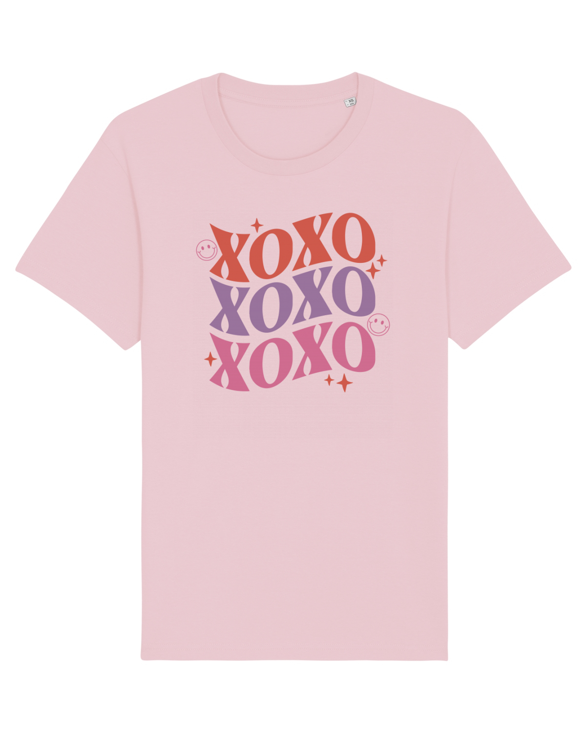 Tricou mânecă scurtă Unisex Rocker Cotton Pink