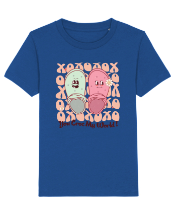 Retro Chic Valentine - You croc my world Majorelle Blue
