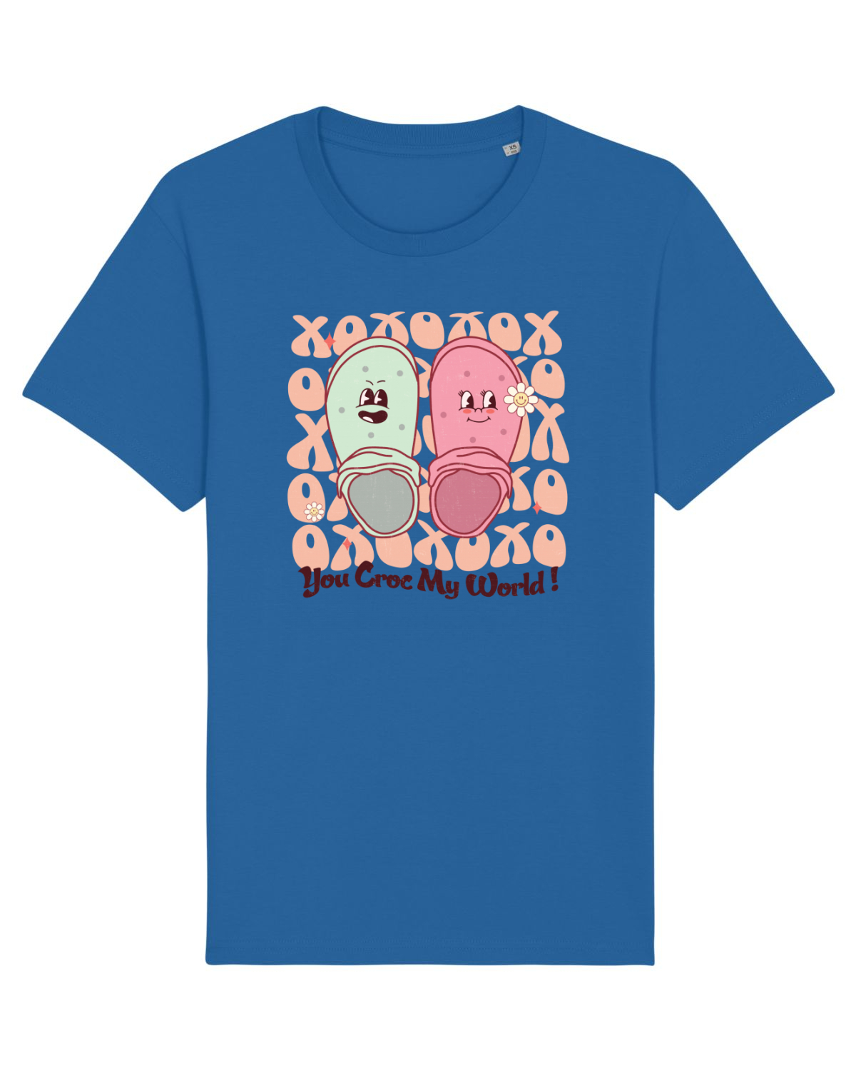 Tricou mânecă scurtă Unisex Rocker Royal Blue