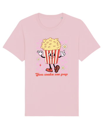 Retro Chic Valentine - You make me pop Cotton Pink