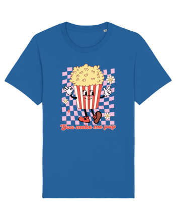 Retro Chic Valentine - You make me pop Royal Blue