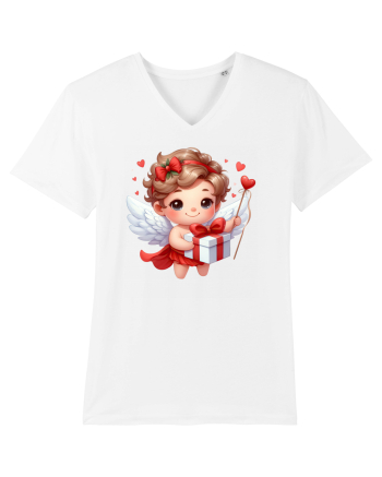 pentru Ziua Îndrăgostiților - Îngerul Iubirii - Cupidon v1 White