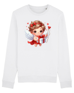 pentru Ziua Îndrăgostiților - Îngerul Iubirii - Cupidon v1 Bluză mânecă lungă Unisex Rise