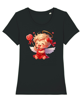 pentru Ziua Îndrăgostiților - Îngerul Iubirii - Cupidon v10 Black