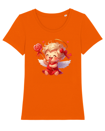 pentru Ziua Îndrăgostiților - Îngerul Iubirii - Cupidon v10 Bright Orange
