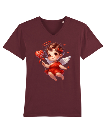 pentru Ziua Îndrăgostiților - Îngerul Iubirii - Cupidon v11 Burgundy