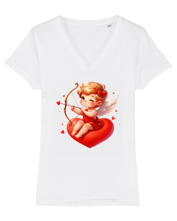 pentru Ziua Îndrăgostiților - Îngerul Iubirii - Cupidon v13 White