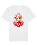 pentru Ziua Îndrăgostiților - Îngerul Iubirii - Cupidon v14 Tricou mânecă scurtă Unisex Rocker