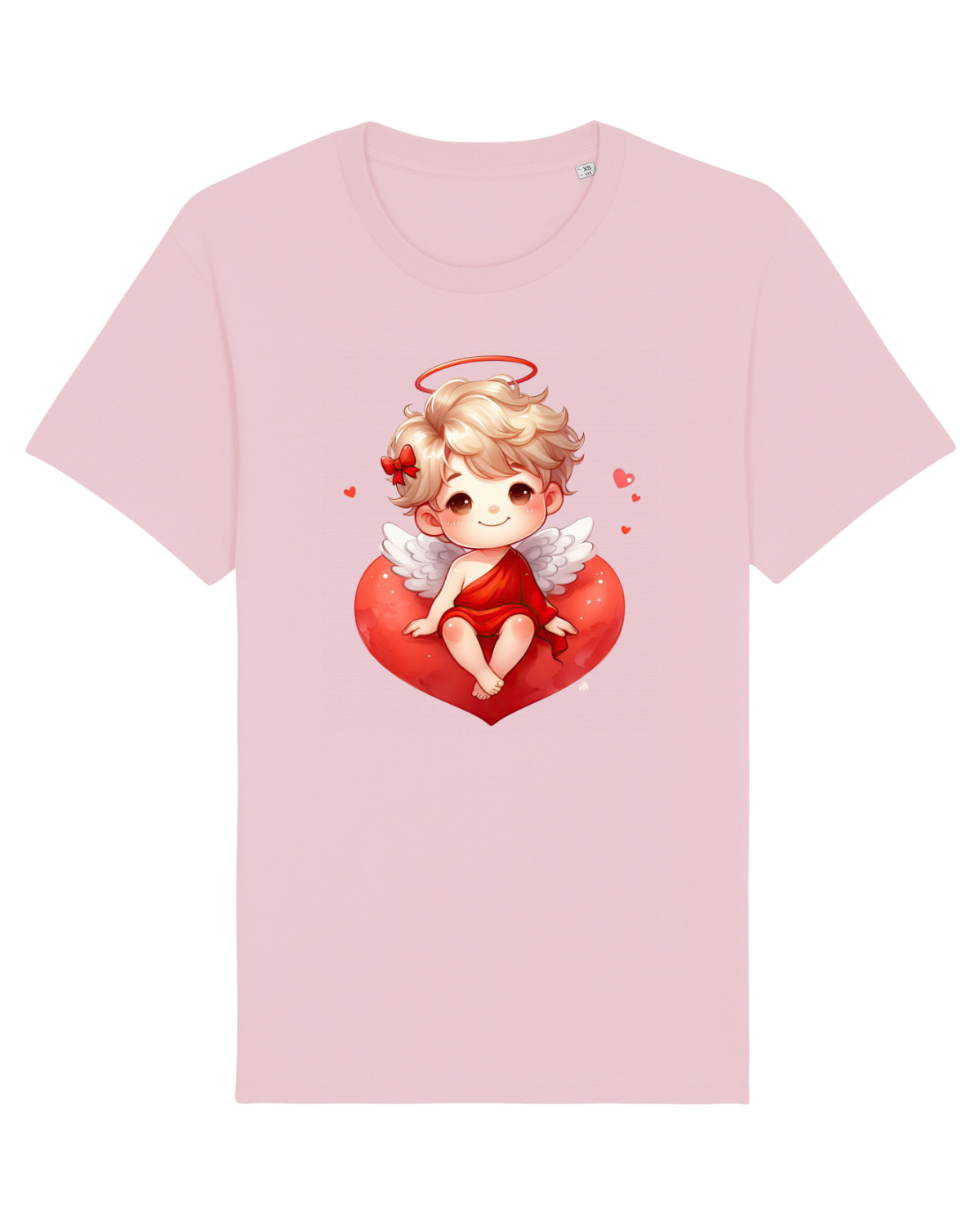 Tricou mânecă scurtă Unisex Rocker Cotton Pink