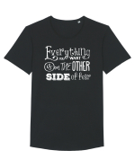 Dincolo de teamă Tricou mânecă scurtă guler larg Bărbat Skater