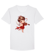 pentru Ziua Îndrăgostiților - Îngerul Iubirii - Cupidon v15 Tricou mânecă scurtă guler larg Bărbat Skater