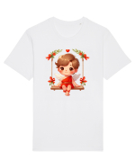 pentru Ziua Îndrăgostiților - Îngerul Iubirii - Cupidon v17 Tricou mânecă scurtă Unisex Rocker