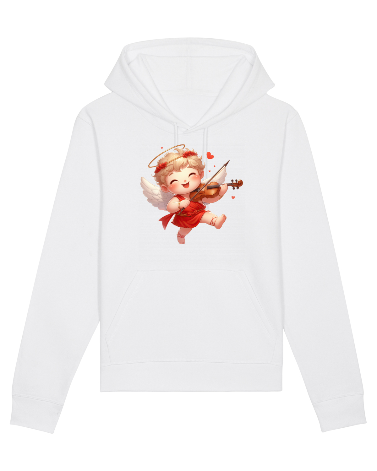 Hanorac Unisex Drummer White