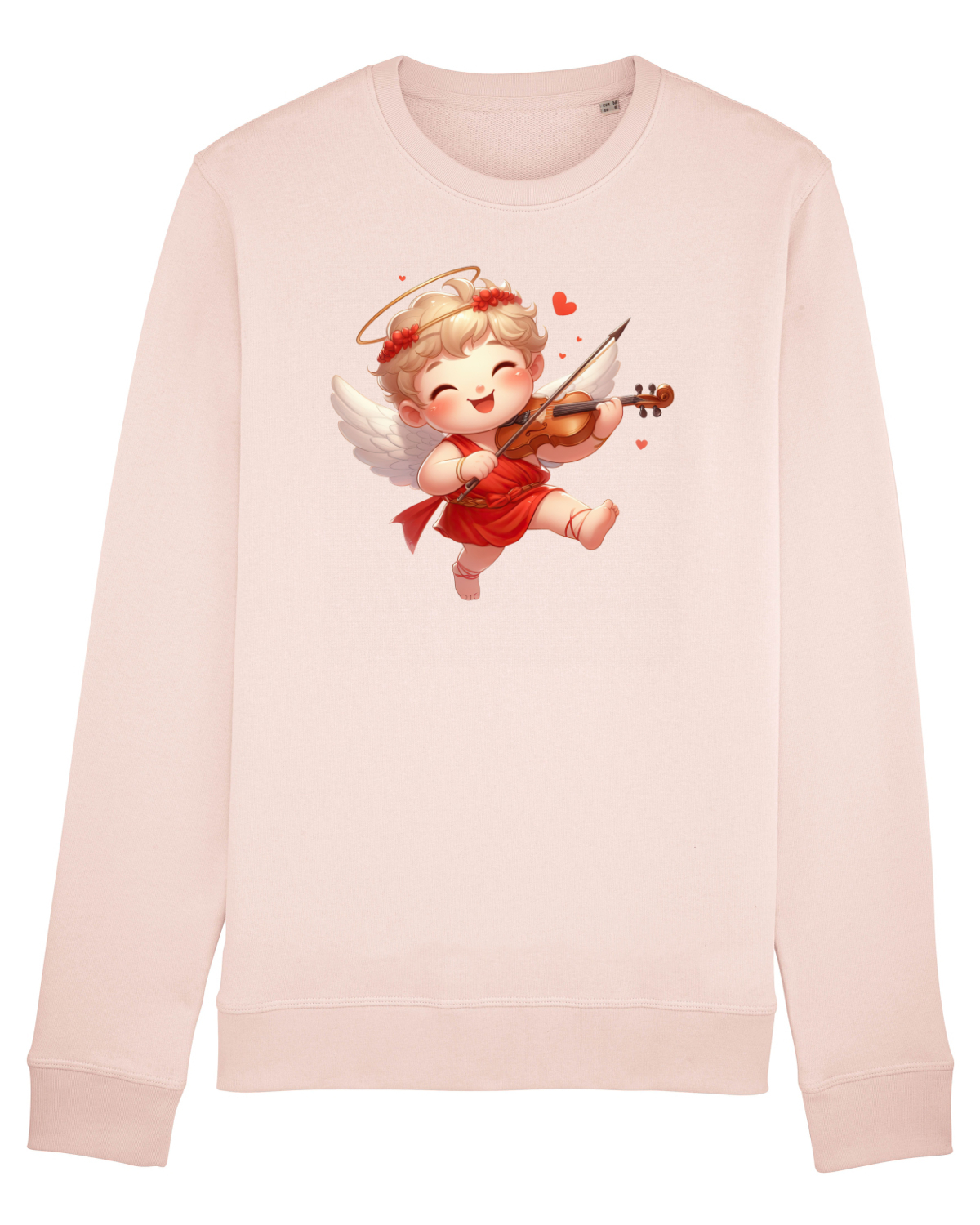 Bluză mânecă lungă Unisex Rise Candy Pink