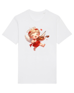 pentru Ziua Îndrăgostiților - Îngerul Iubirii - Cupidon v3 Tricou mânecă scurtă Unisex Rocker