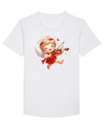 pentru Ziua Îndrăgostiților - Îngerul Iubirii - Cupidon v3 Tricou mânecă scurtă guler larg Bărbat Skater