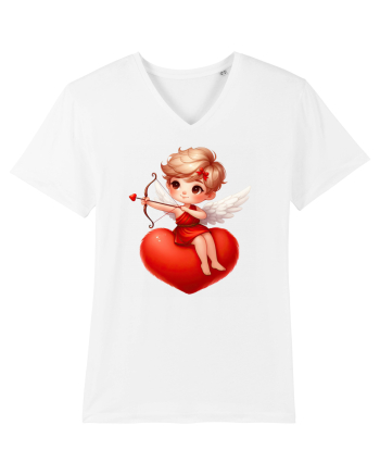 pentru Ziua Îndrăgostiților - Îngerul Iubirii - Cupidon v5 White