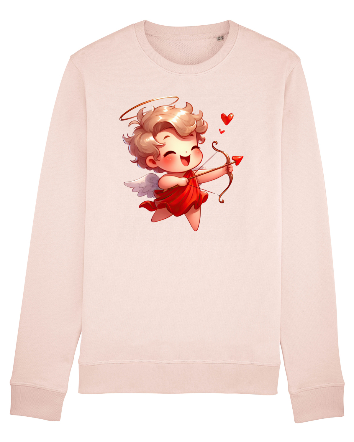 Bluză mânecă lungă Unisex Rise Candy Pink