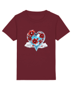 Suflet înflorit Tricou mânecă scurtă  Copii Mini Creator
