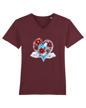 Suflet înflorit Burgundy