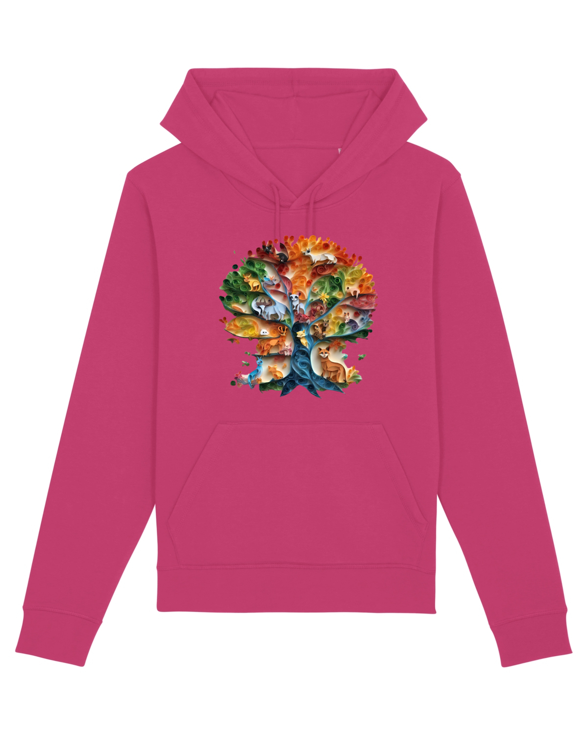 Hanorac Unisex Drummer Raspberry