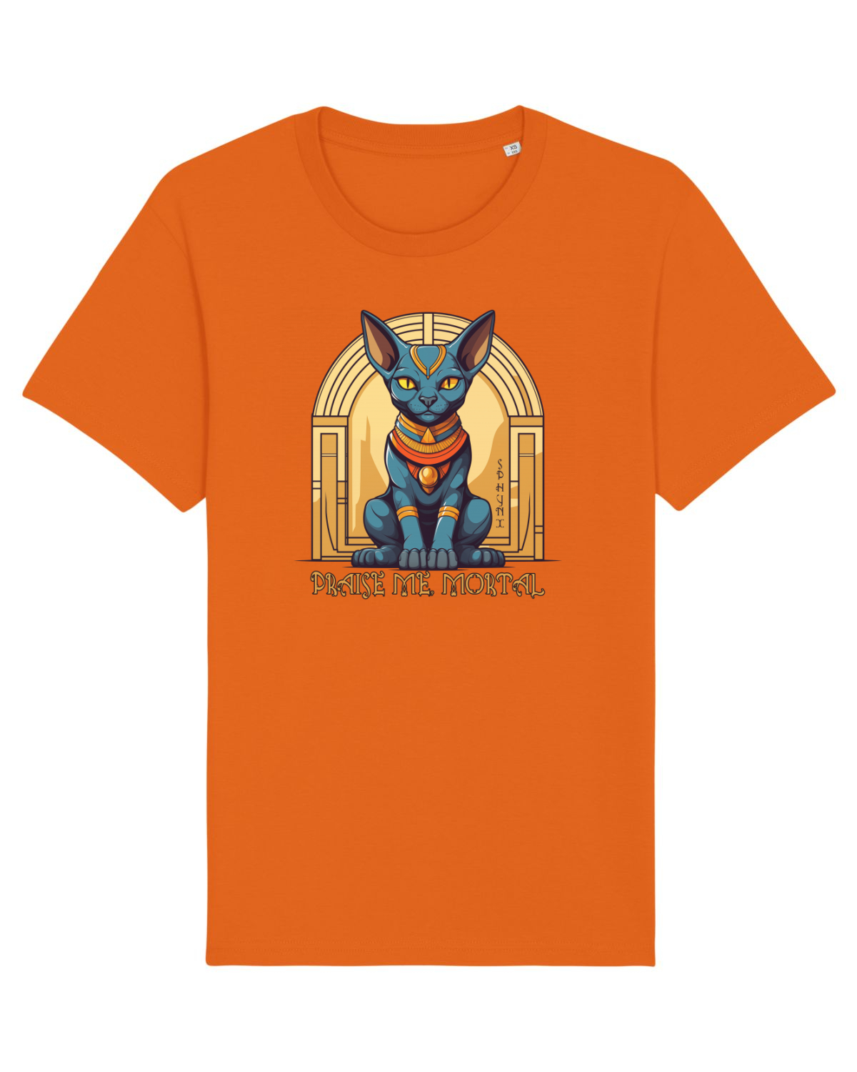 Tricou mânecă scurtă Unisex Rocker Bright Orange