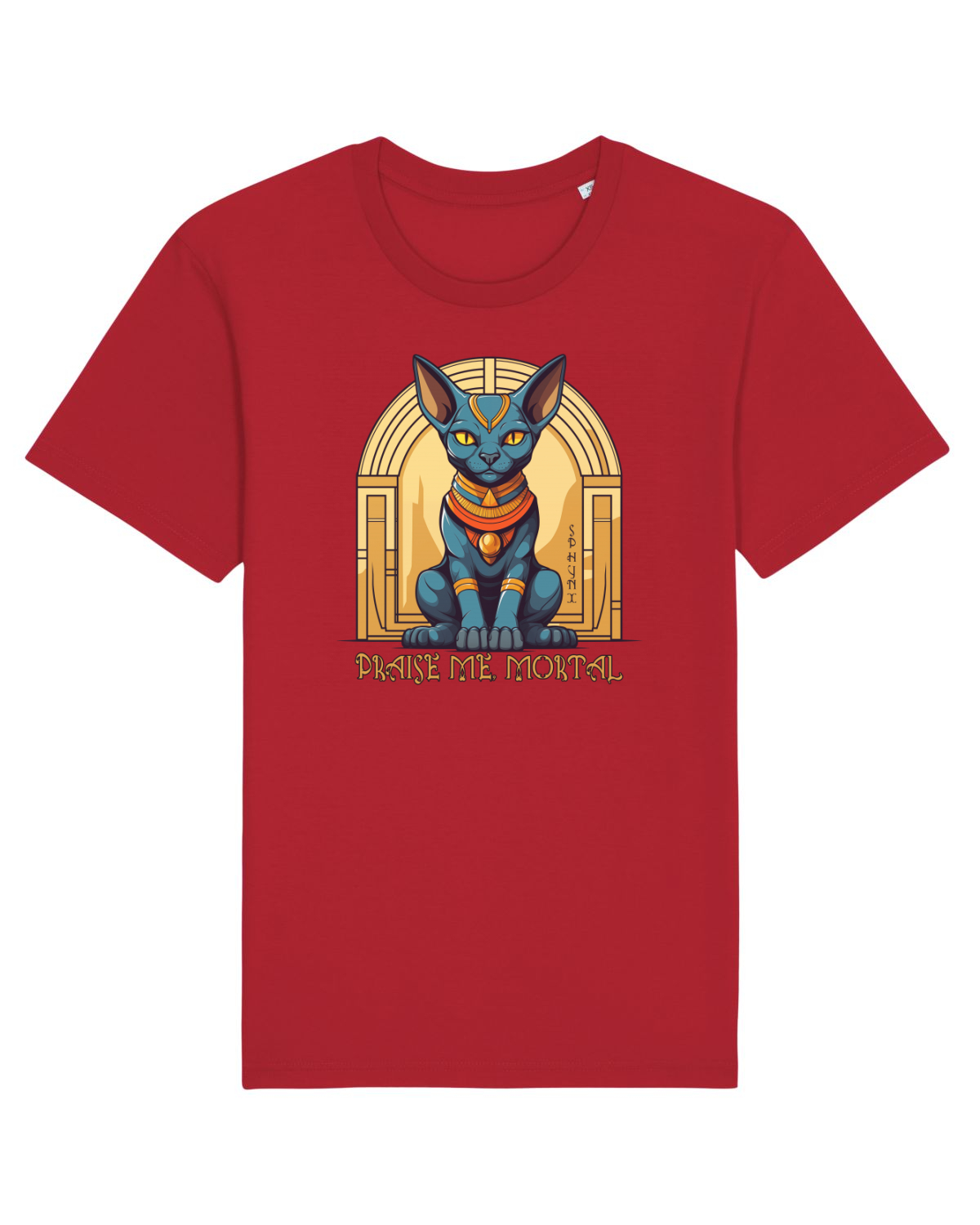 Tricou mânecă scurtă Unisex Rocker Red