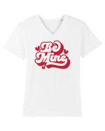 de dragoste in stil retro vintage - Be Mine Tricou mânecă scurtă guler V Bărbat Presenter