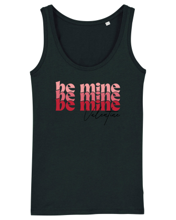 de dragoste in stil retro vintage - Be Mine Valentine Black