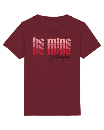 de dragoste in stil retro vintage - Be Mine Valentine Burgundy