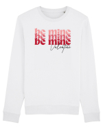 de dragoste in stil retro vintage - Be Mine Valentine Bluză mânecă lungă Unisex Rise