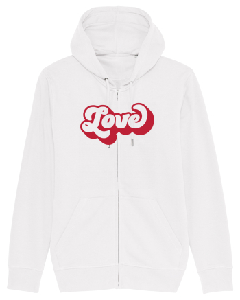 de dragoste in stil retro vintage - Bold Love White