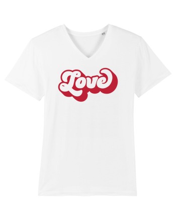 de dragoste in stil retro vintage - Bold Love White
