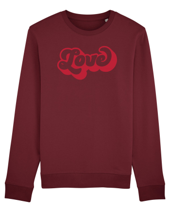 de dragoste in stil retro vintage - Bold Love Burgundy