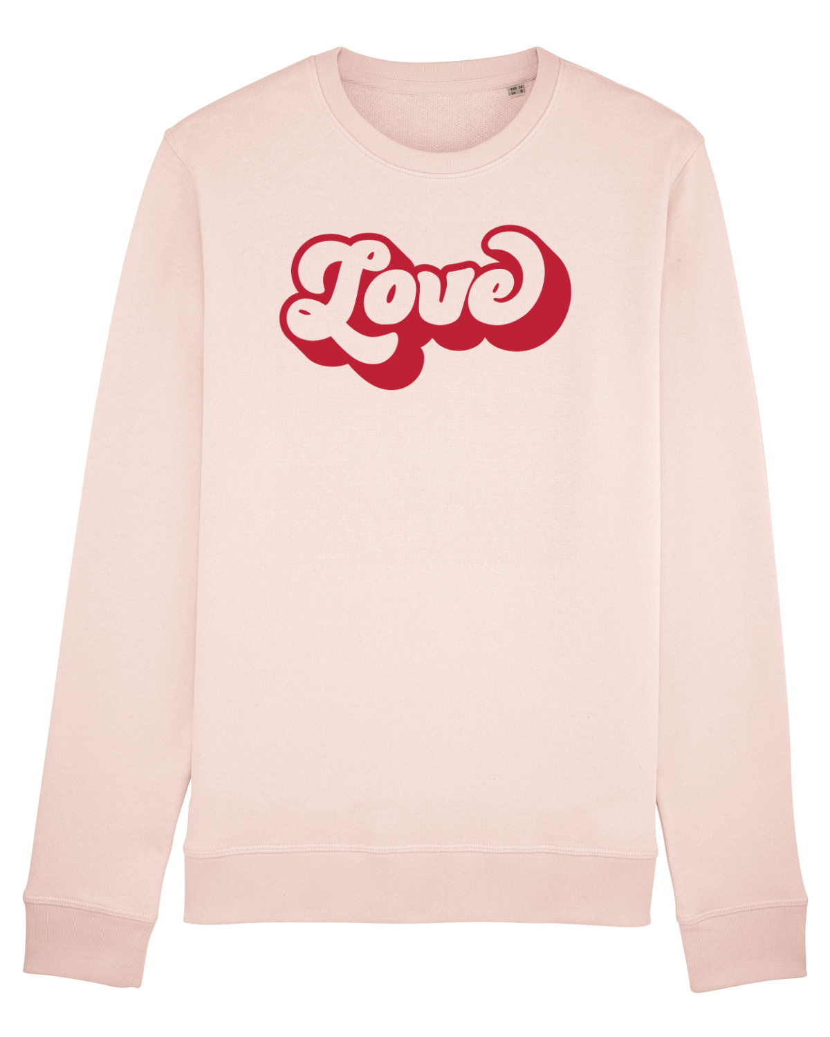 Bluză mânecă lungă Unisex Rise Candy Pink