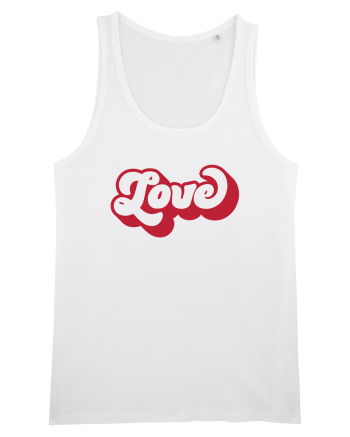 de dragoste in stil retro vintage - Bold Love White