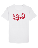 de dragoste in stil retro vintage - Bold Love Tricou mânecă scurtă guler larg Bărbat Skater