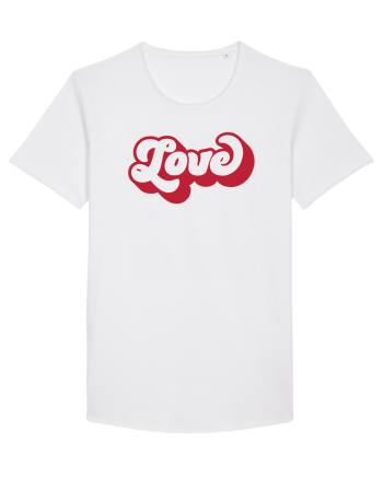 de dragoste in stil retro vintage - Bold Love White