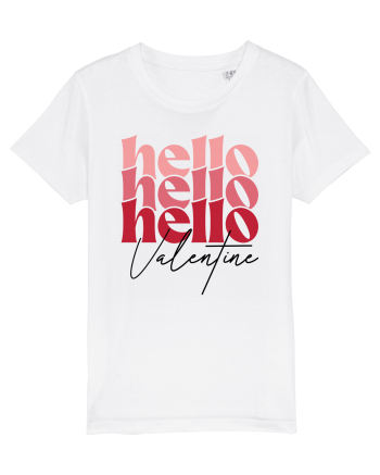 de dragoste in stil retro vintage - Hello Valentine White