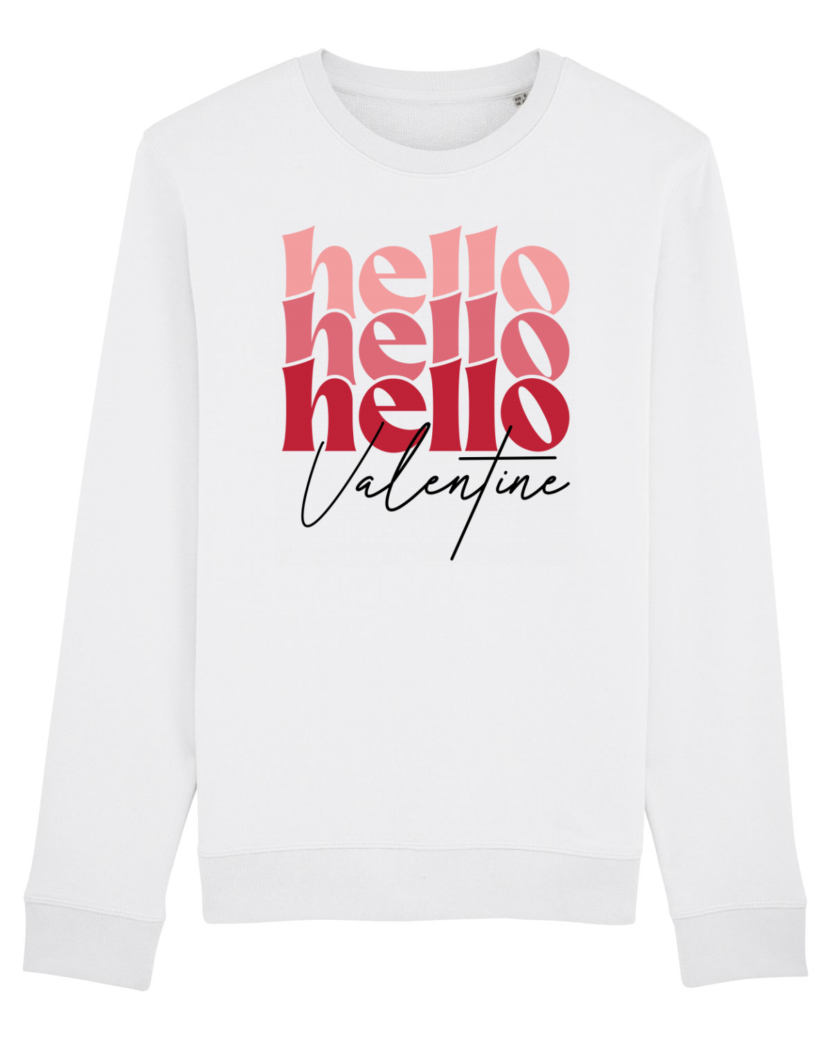 Bluză mânecă lungă Unisex Rise White