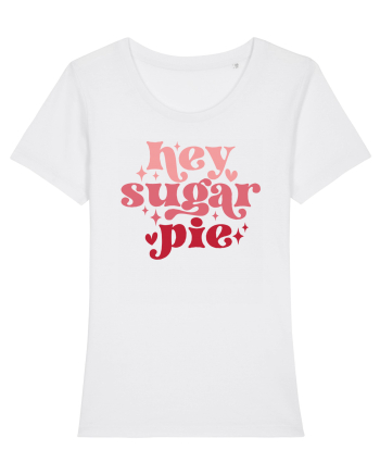 de dragoste in stil retro vintage - Hey Sugar Pie White