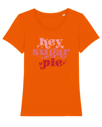 de dragoste in stil retro vintage - Hey Sugar Pie Bright Orange
