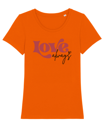 de dragoste in stil retro vintage - Love Always Bright Orange