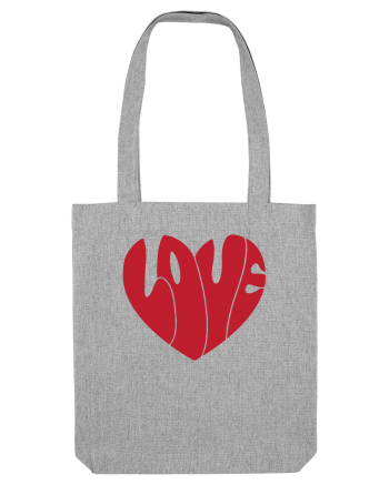 de dragoste in stil retro vintage - Love heart Heather Grey