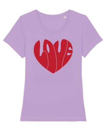 de dragoste in stil retro vintage - Love heart Lavender Dawn