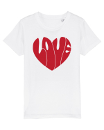 de dragoste in stil retro vintage - Love heart Tricou mânecă scurtă  Copii Mini Creator