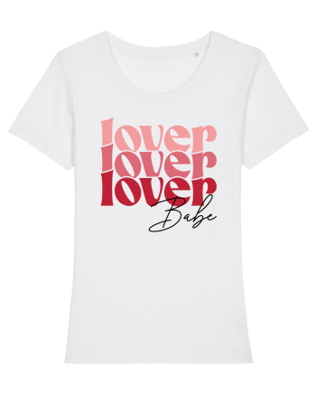 de dragoste in stil retro vintage - Lover Babe White