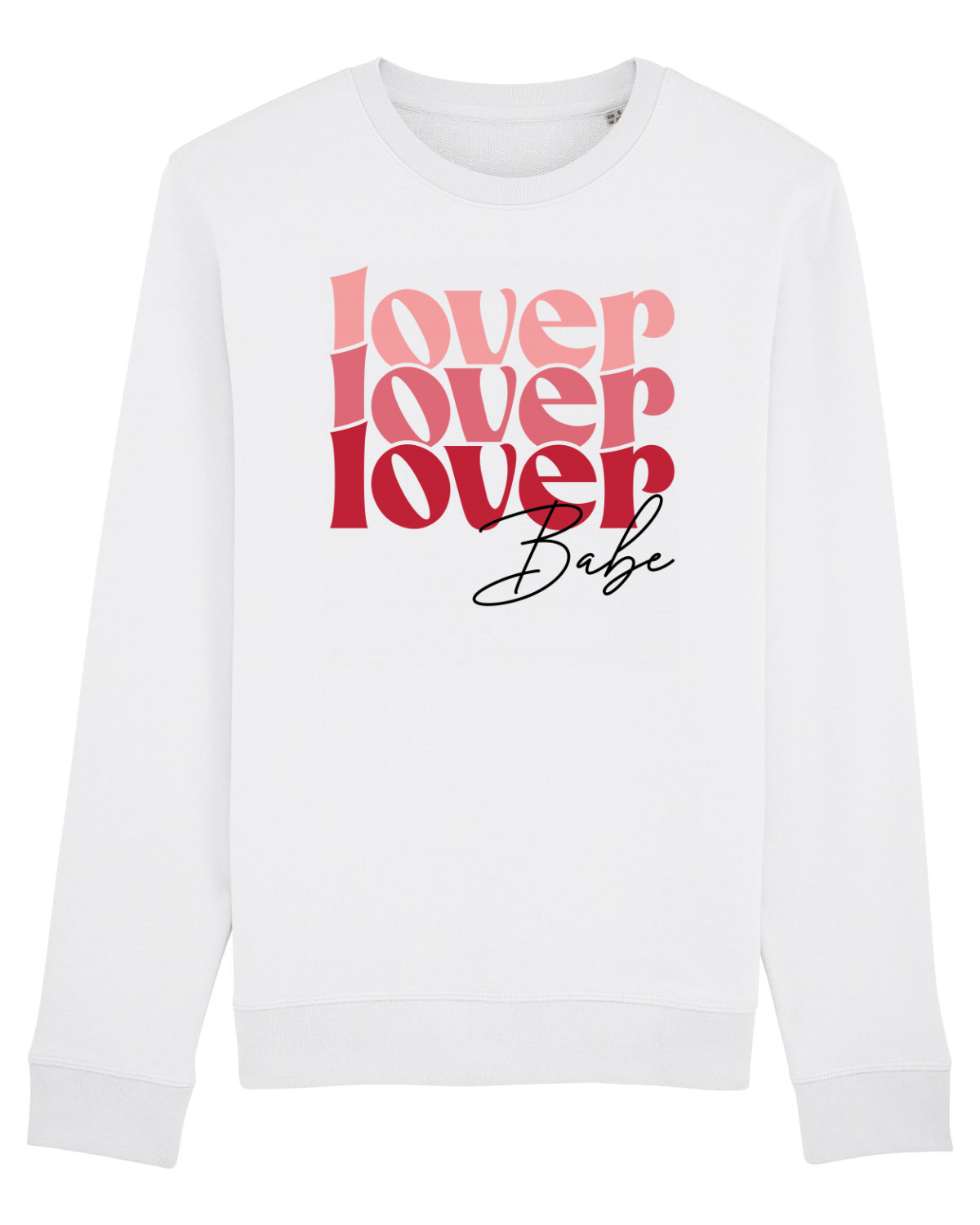 Bluză mânecă lungă Unisex Rise White