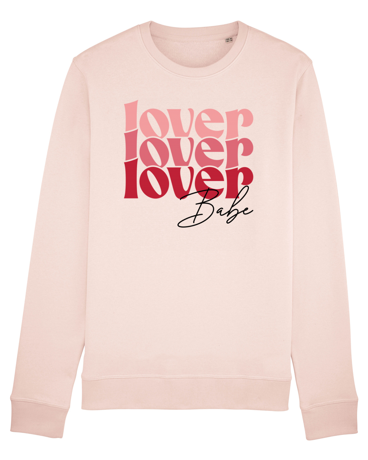 Bluză mânecă lungă Unisex Rise Candy Pink